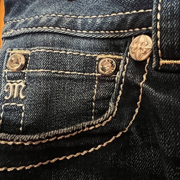 Miss Me Embellished Mid Rise Boot Jeans 30/33💎 - Picture 12 of 16